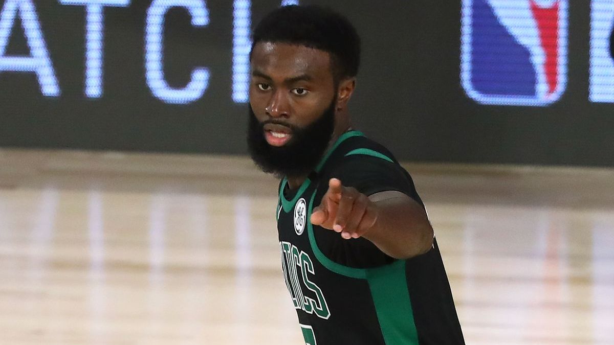 Boston Celtics guard Jaylen Brown