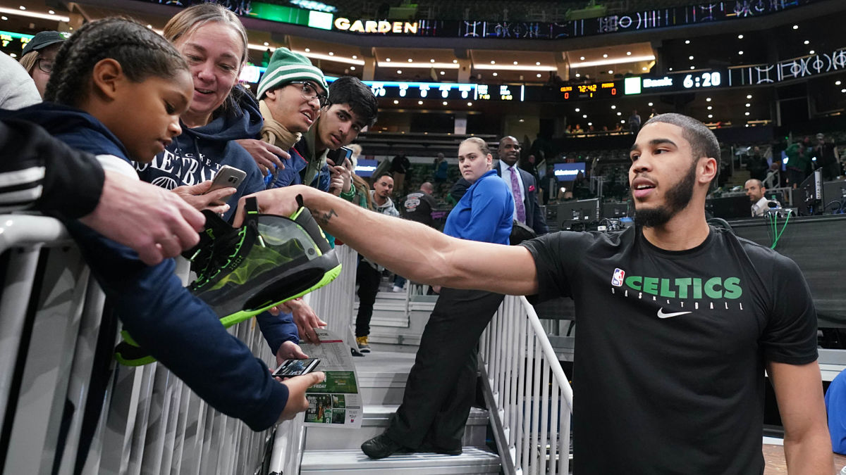 Boston Celtics forward Jayson Tatum