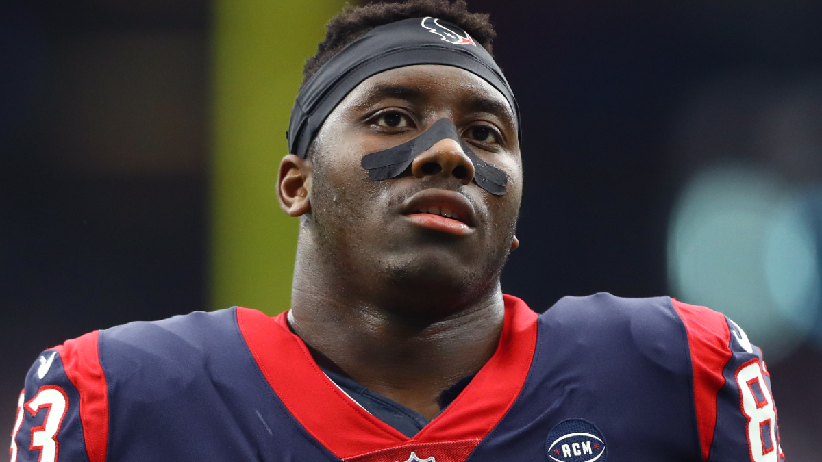 Houston Texans tight end Jordan Thomas