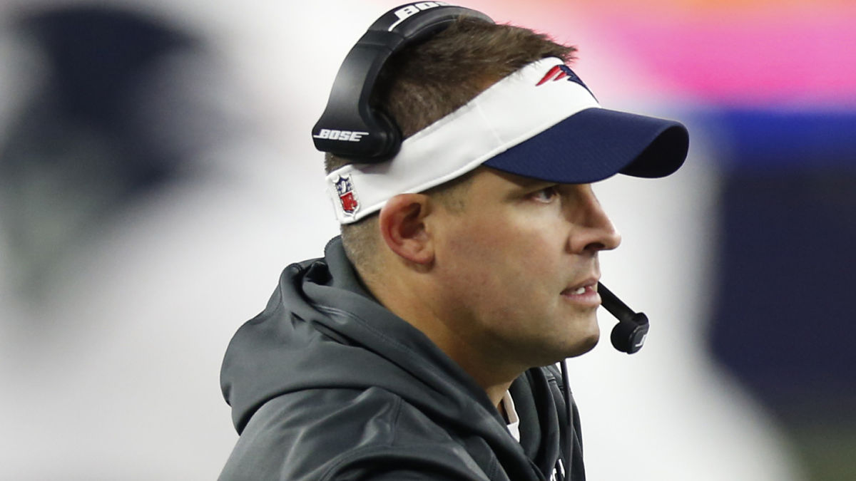 New England Patriots offensive coordinator Josh McDaniels
