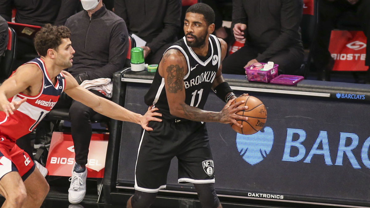 Brooklyn Nets guard Kyrie Irving