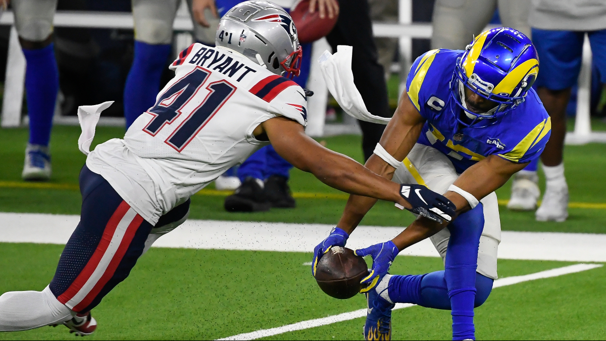 New England Patriots cornerback Myles Bryant