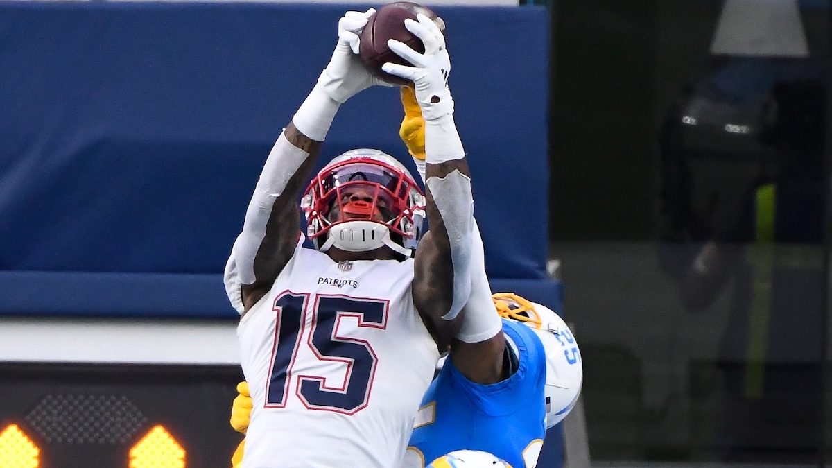 Patriots wide receiver N'Keal Harry