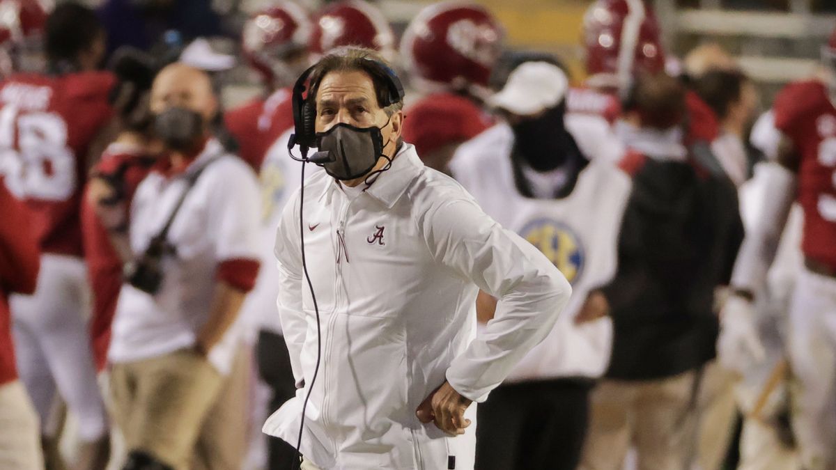 Alabama coach Nick Saban