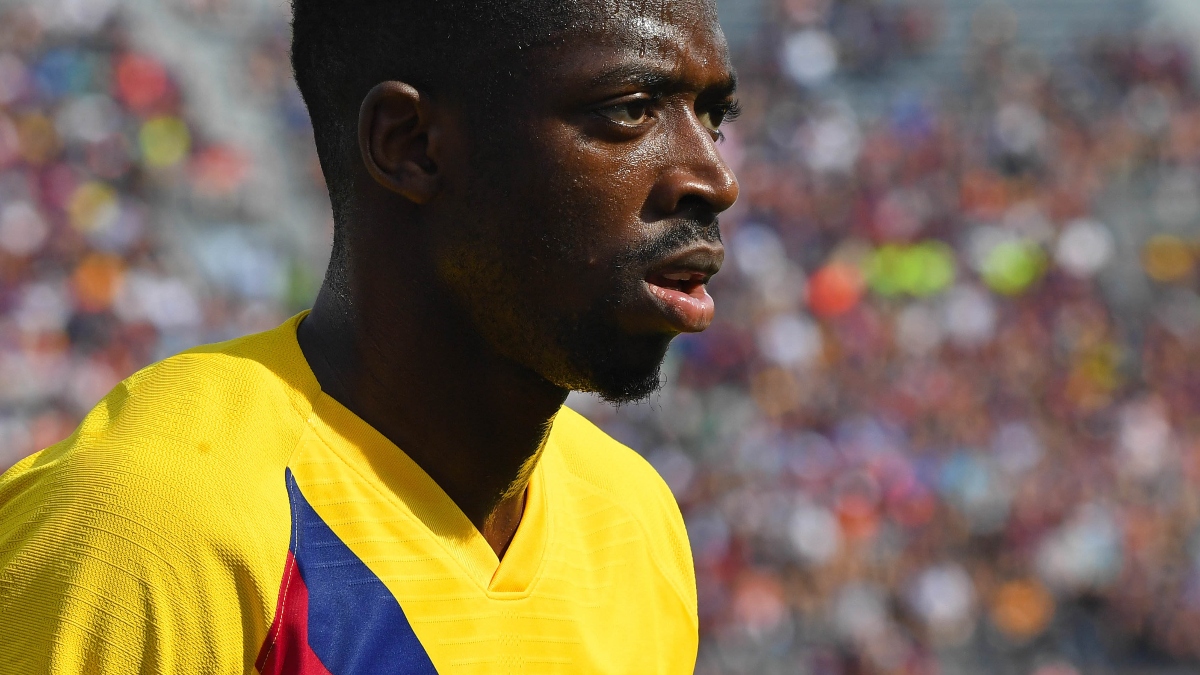 Barcelona forward Ousmane Dembele