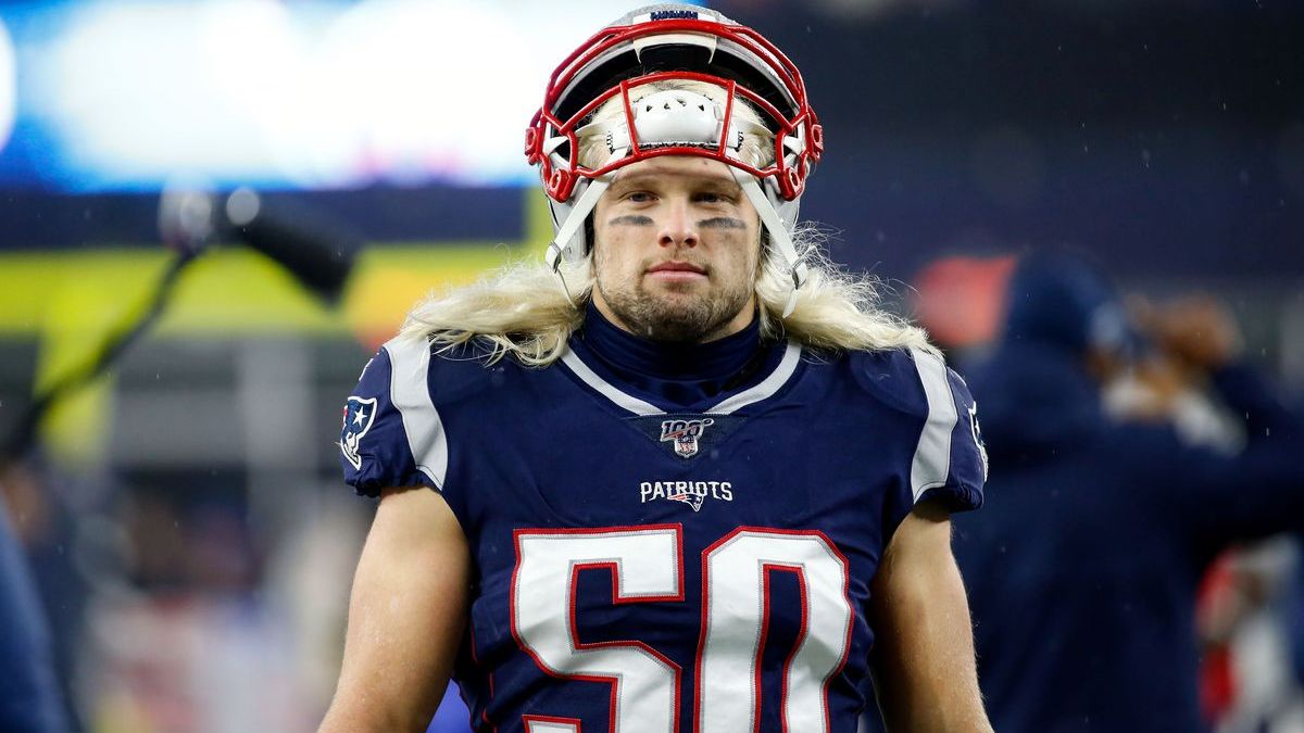 New England Patriots defensive end Chase Winovich
