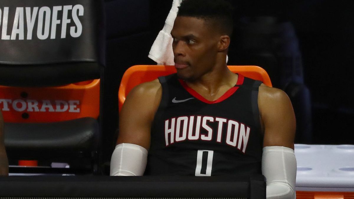 Houston Rockets guard Russell Westbrook