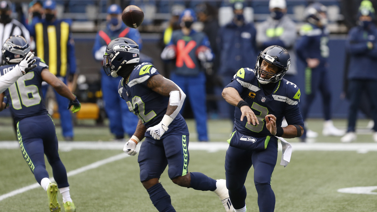 Seattle Seahawks Quarterback Russell Wilson