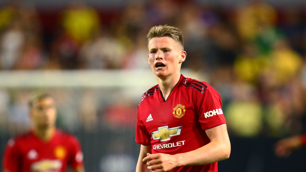 Manchester United midfielder Scott McTominay