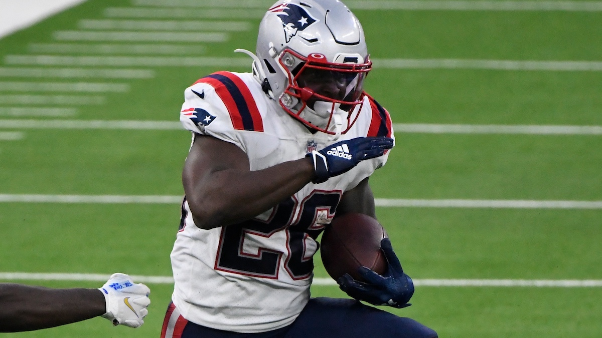 Patriots running back Sony Michel