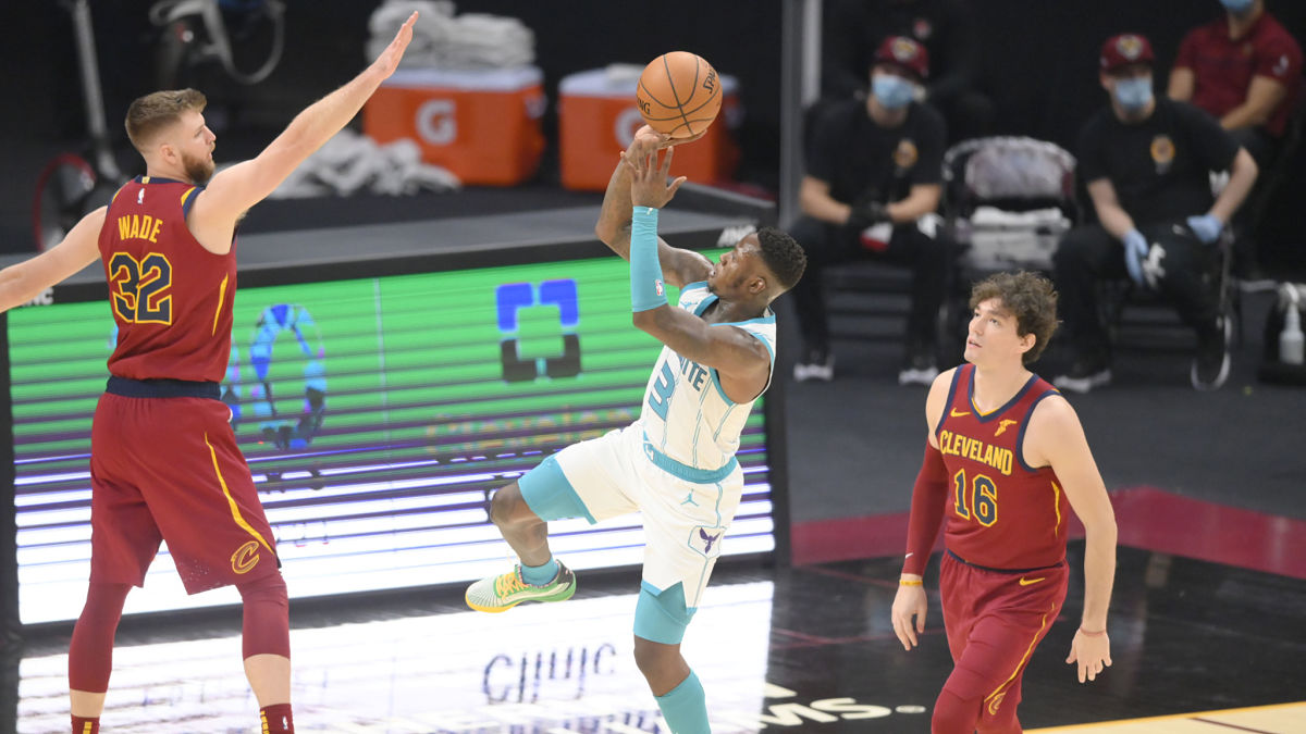 Charlotte Hornets point guard Terry Rozier