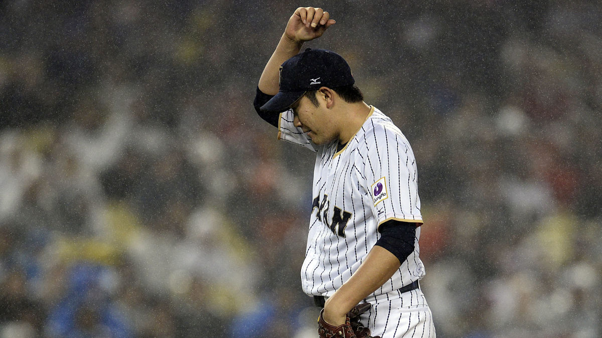 Japanese pitcher Tomoyuki Sugano