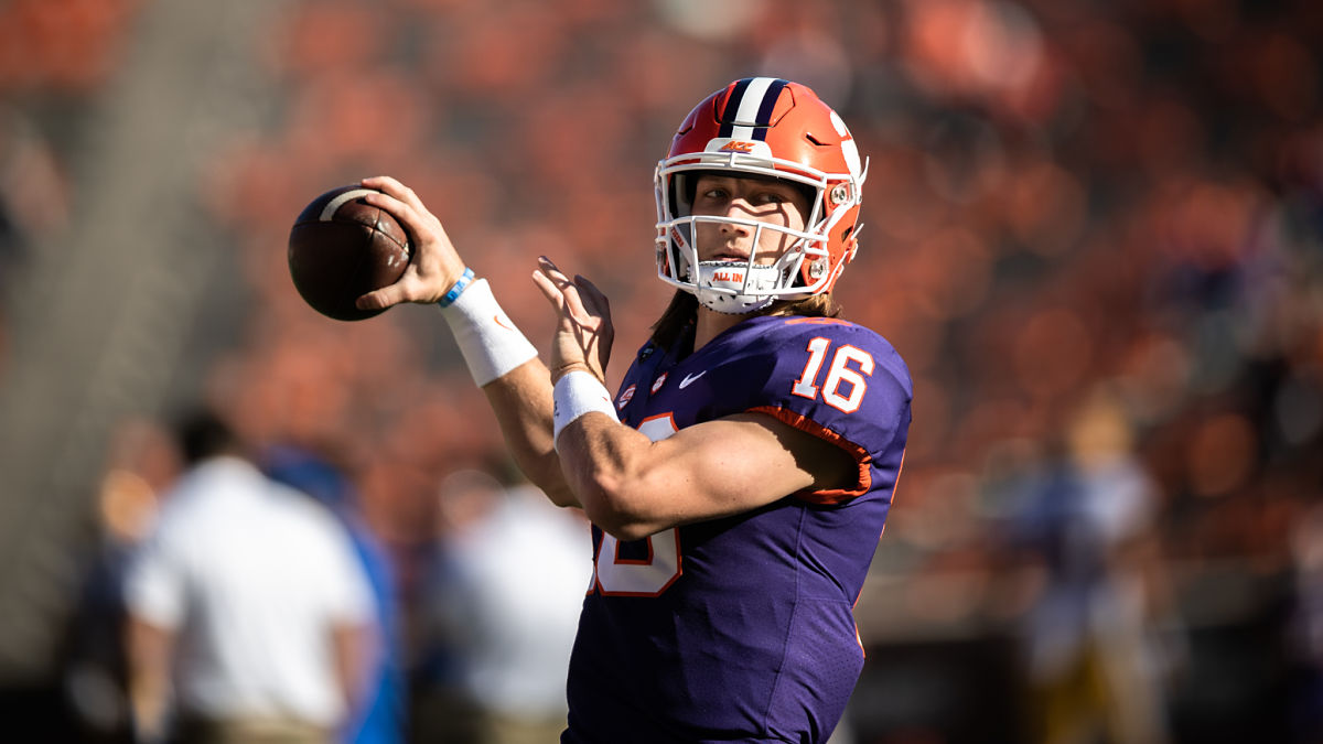 Clemson quarterback Trevor Lawrence