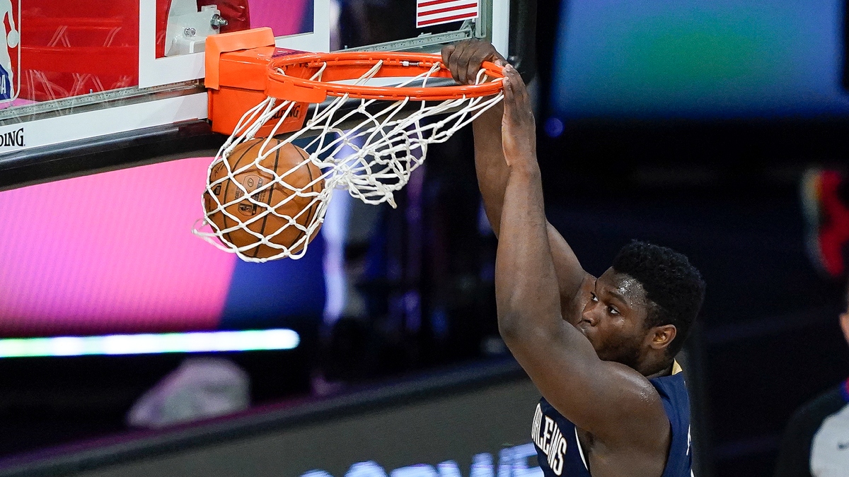 New Orleans Pelicans forward Zion Williamson