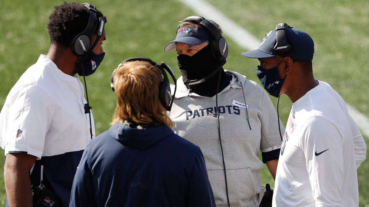 New England Patriots head coach Bill Belichick