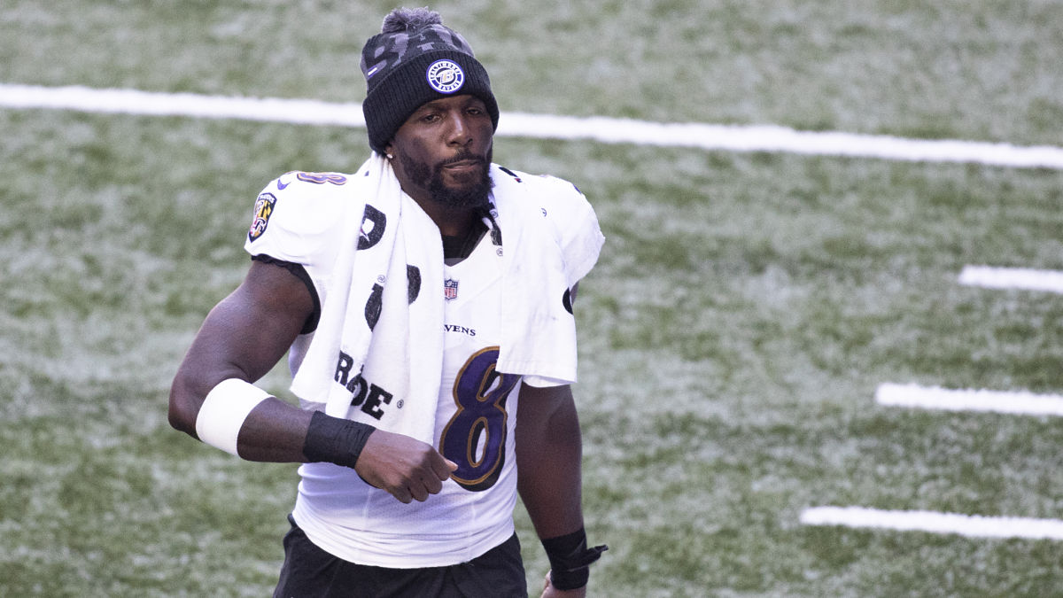 Baltimore Ravens wide receiver Dez Bryant