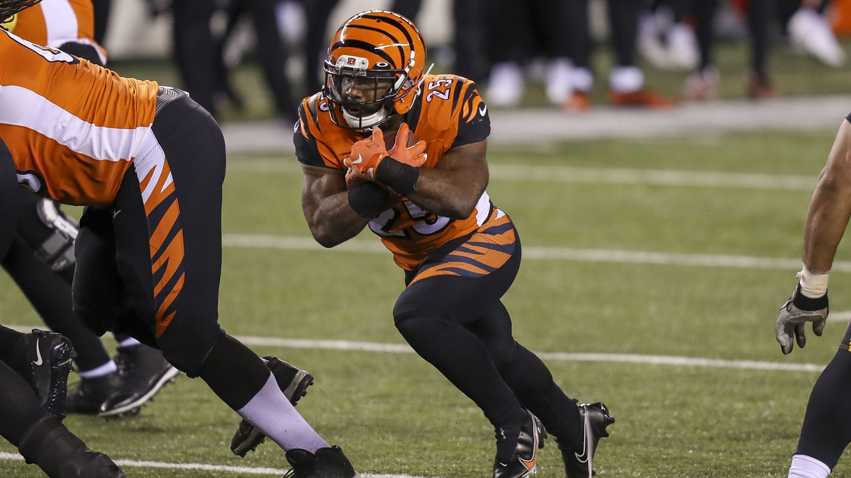 Cincinnati Bengals running back Giovani Bernard