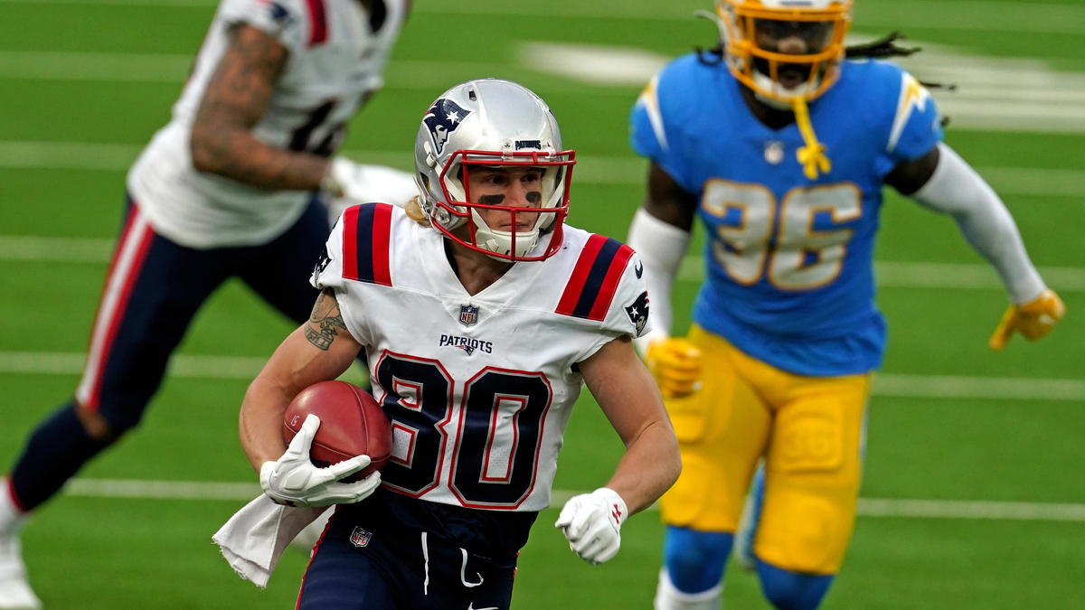 New England Patriots wide receiver Gunner Olszewski