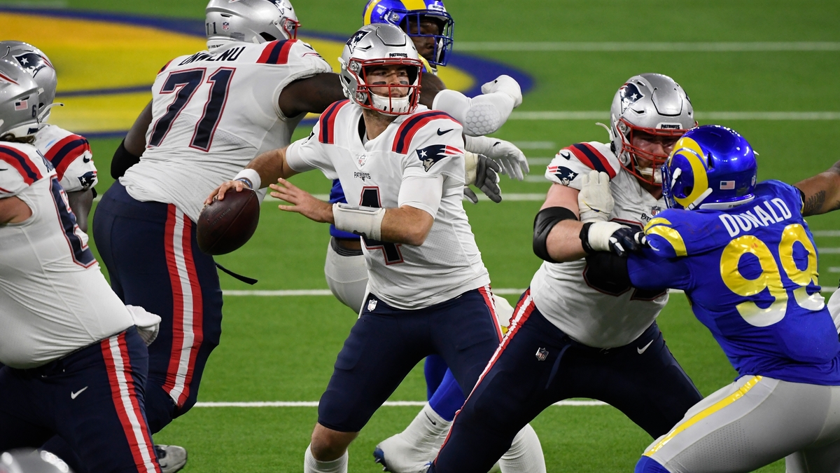 New England Patriots quarterback Jarrett Stidham