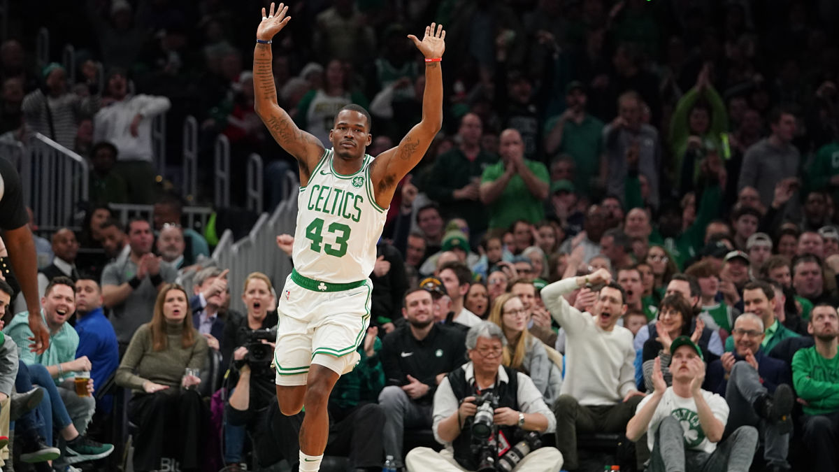 Boston Celtics guard Javonte Green