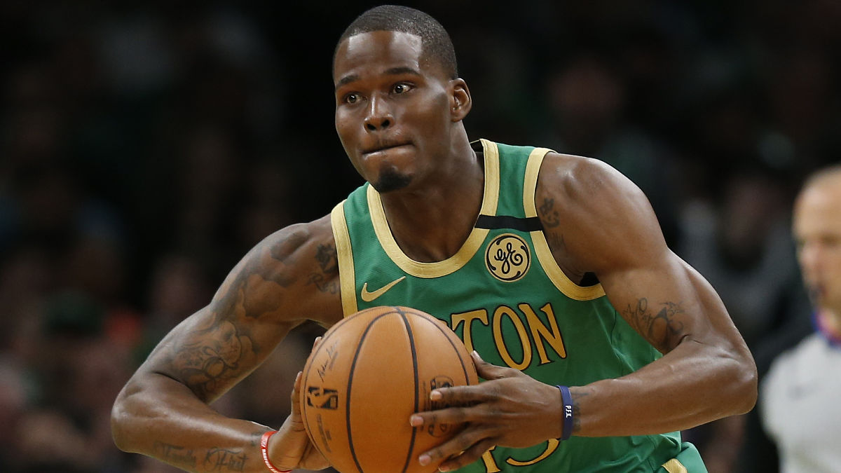 Boston Celtics guard Javonte Green