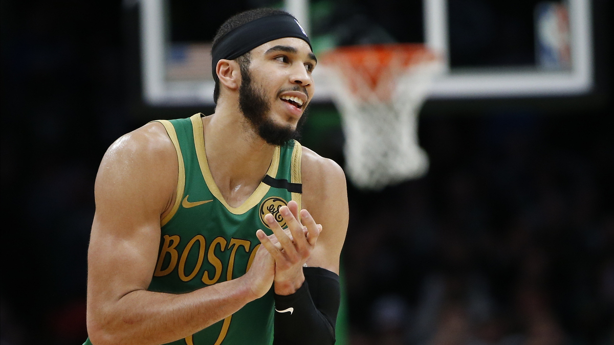 Boston Celtics forward Jayson Tatum