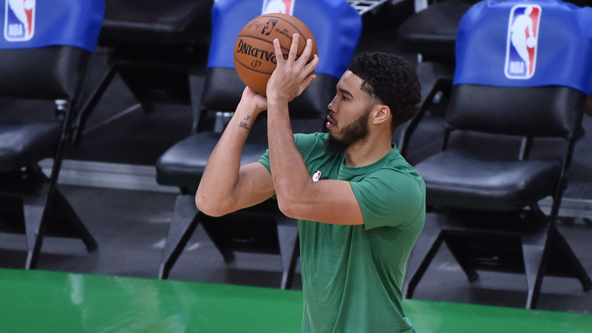 Boston Celtics forward Jayson Tatum