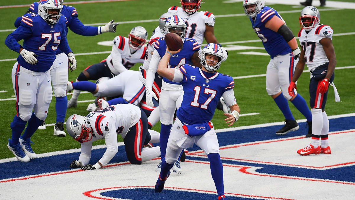 Buffalo Bills quarterback Josh Allen