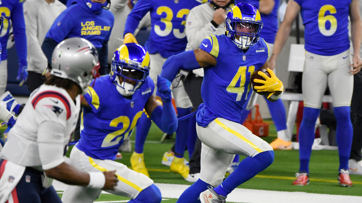 Los Angeles Rams outside linebacker Kenny Young