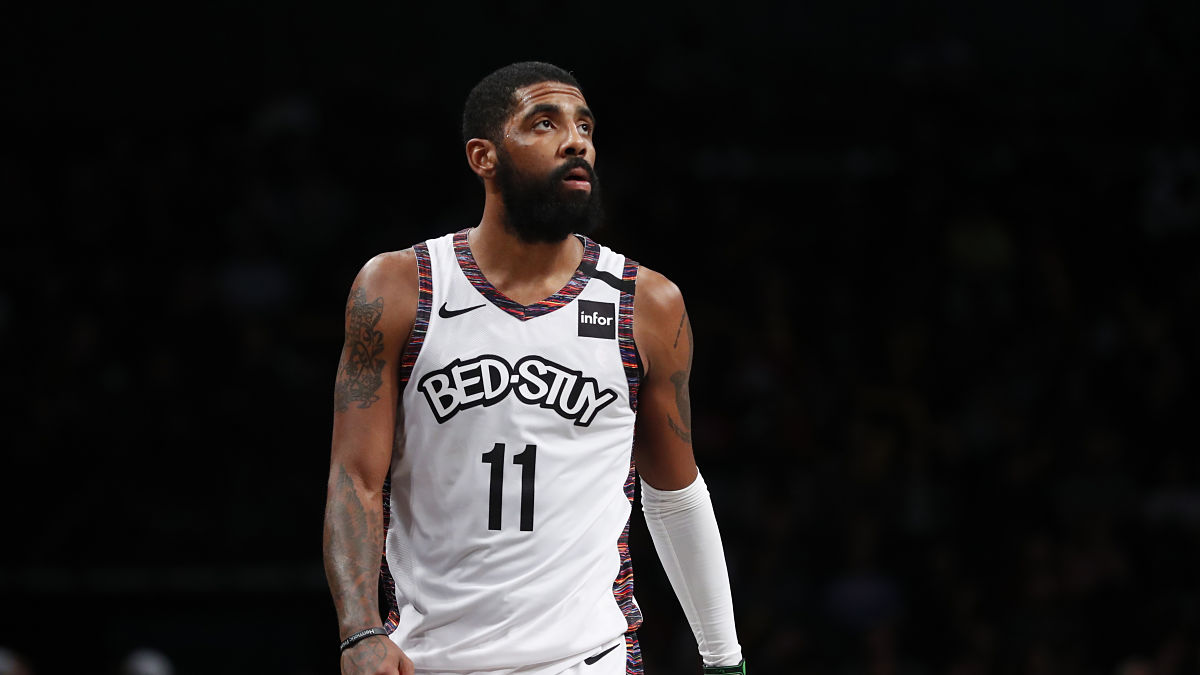 Brooklyn Nets guard Kyrie Irving
