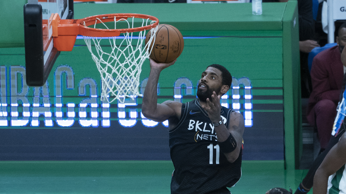 Brooklyn Nets point guard Kyrie Irving