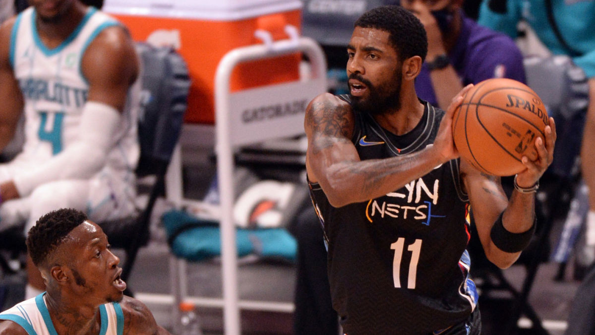 Brooklyn Nets guard Kyrie Irving