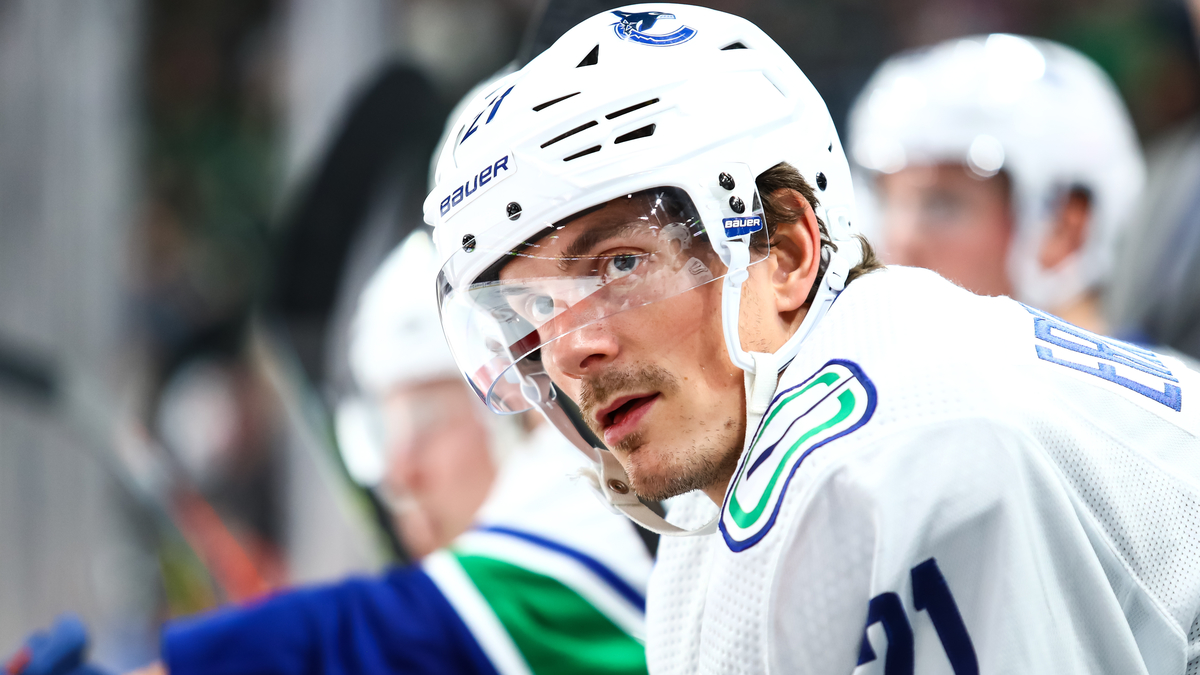 Vancouver Canucks winger Loui Eriksson