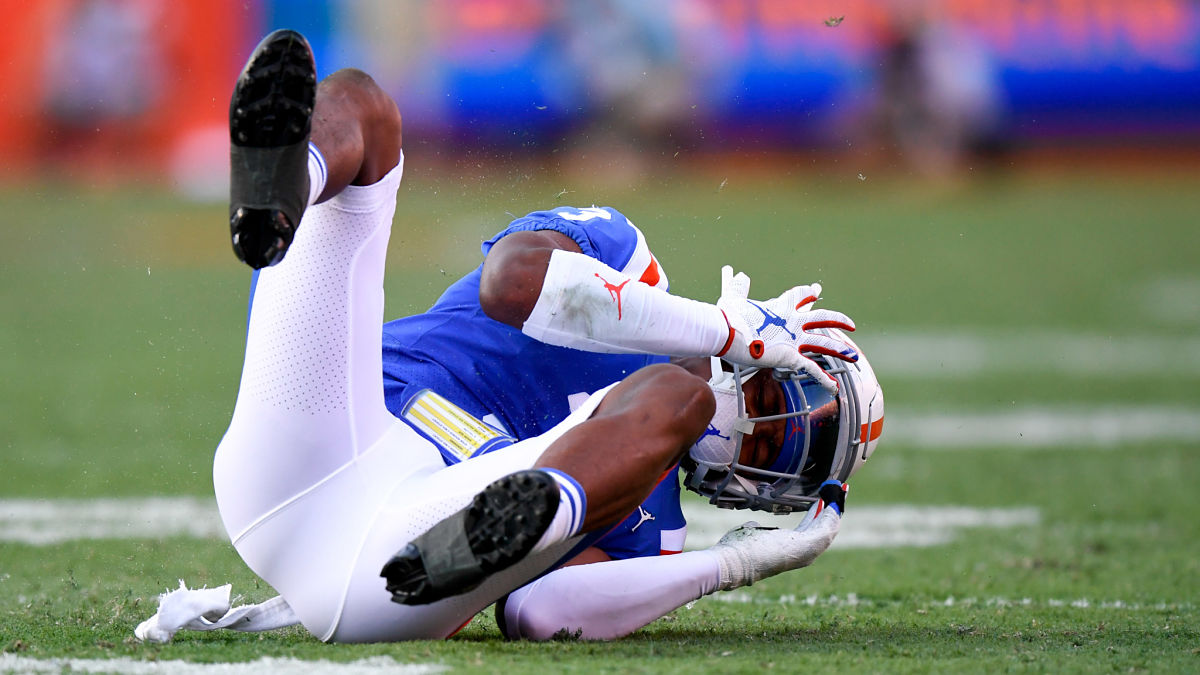 Florida Gators defensive back Marco Wilson