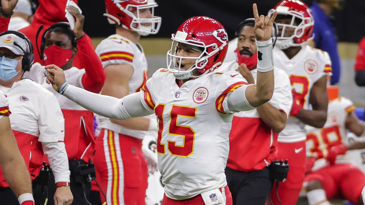 Kansas City Chiefs quarterback Patrick Mahomes