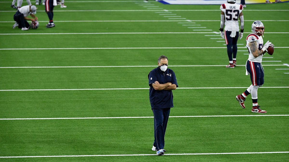 New England Patriots head coach Bill Belichick