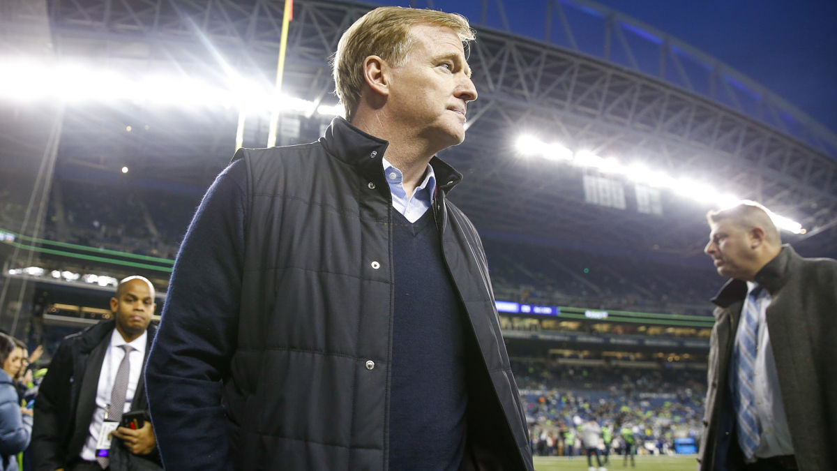 NFL commissioner Roger Goodell
