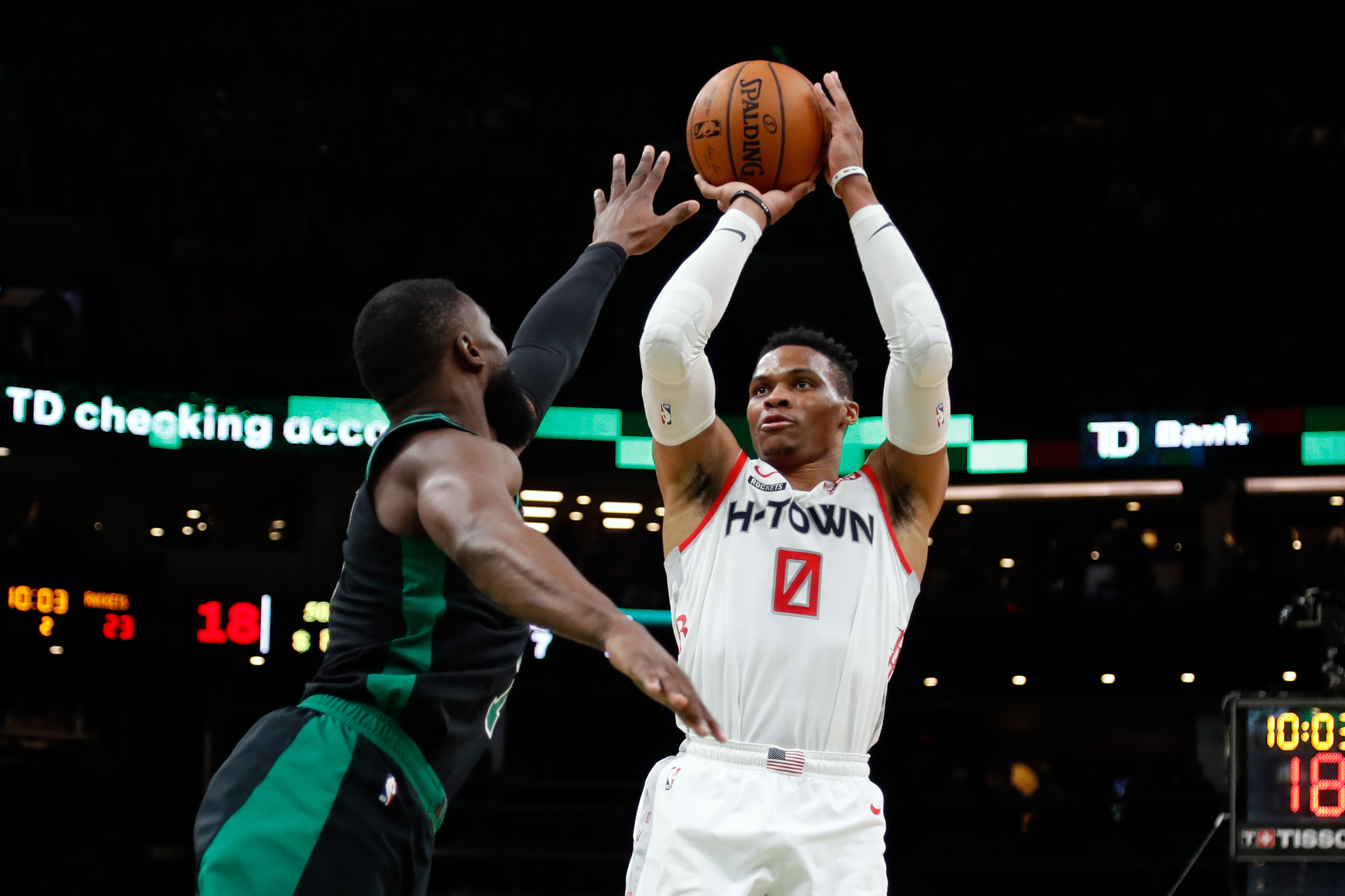 Houston Rockets guard Russell Westbrook