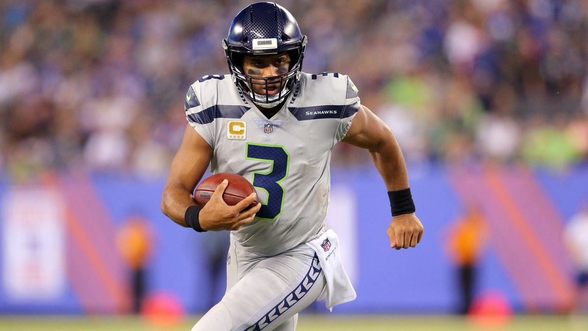 Seattle Seahawks quarterback Russell Wilson