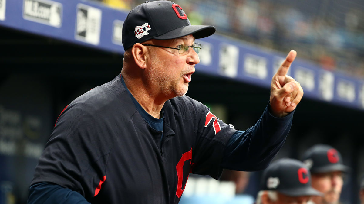 Cleveland Indians manager Terry Francona