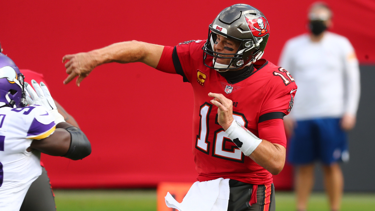 Tampa Bay Buccaneers quarterback Tom Brady