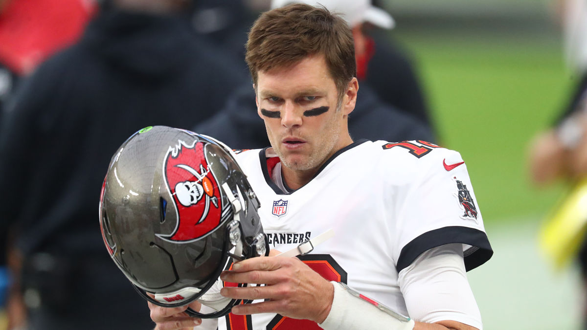 Tampa Bay Buccaneers quarterback Tom Brady