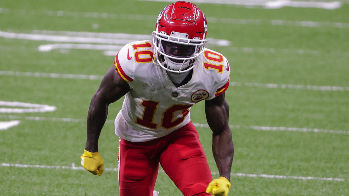 Kansas City Chiefs receiver Tyreek Hill
