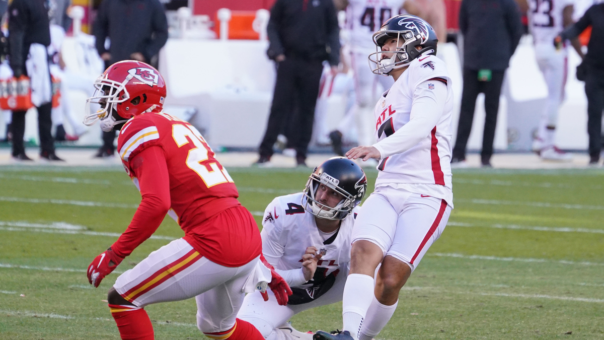 Atlanta Falcons kicker Younghoe Koo