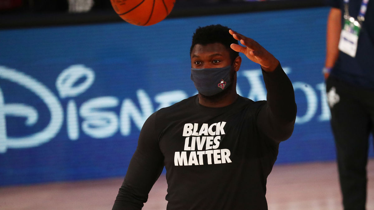 New Orleans Pelicans forward Zion Williamson