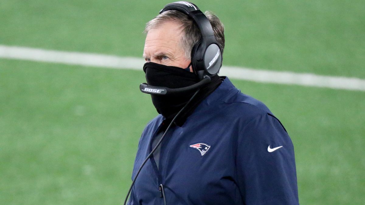 New England Patriots head coach Bill Belichick