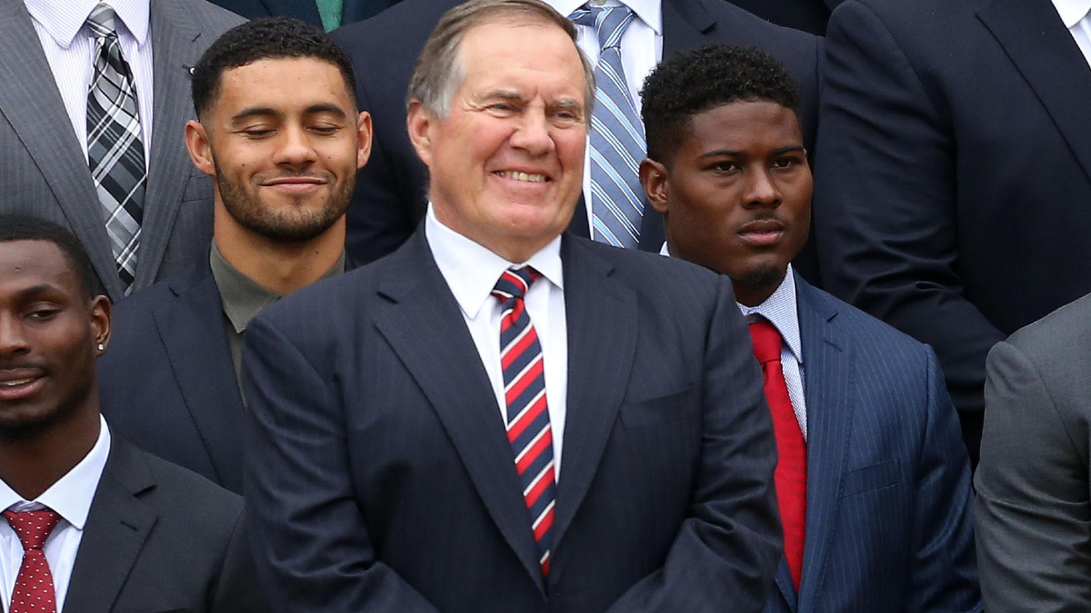New England Patriots head coach Bill Belichick