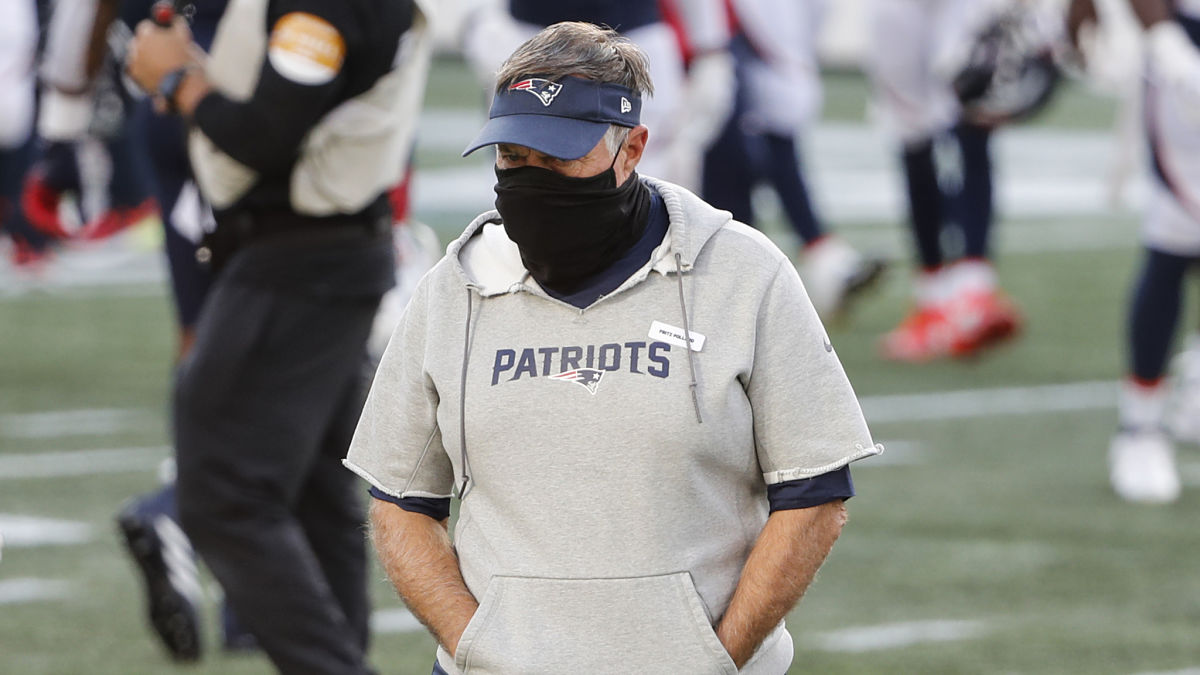 New England Patriots head coach Bill Belichick