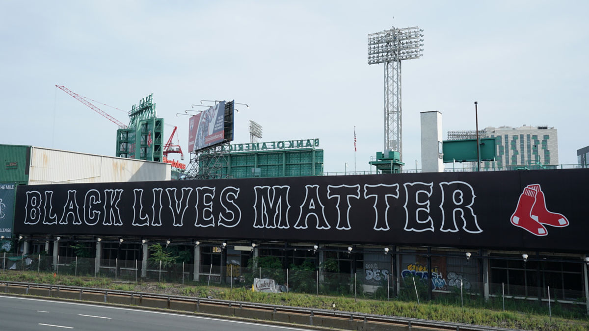 Black Lives Matter Fenway Park