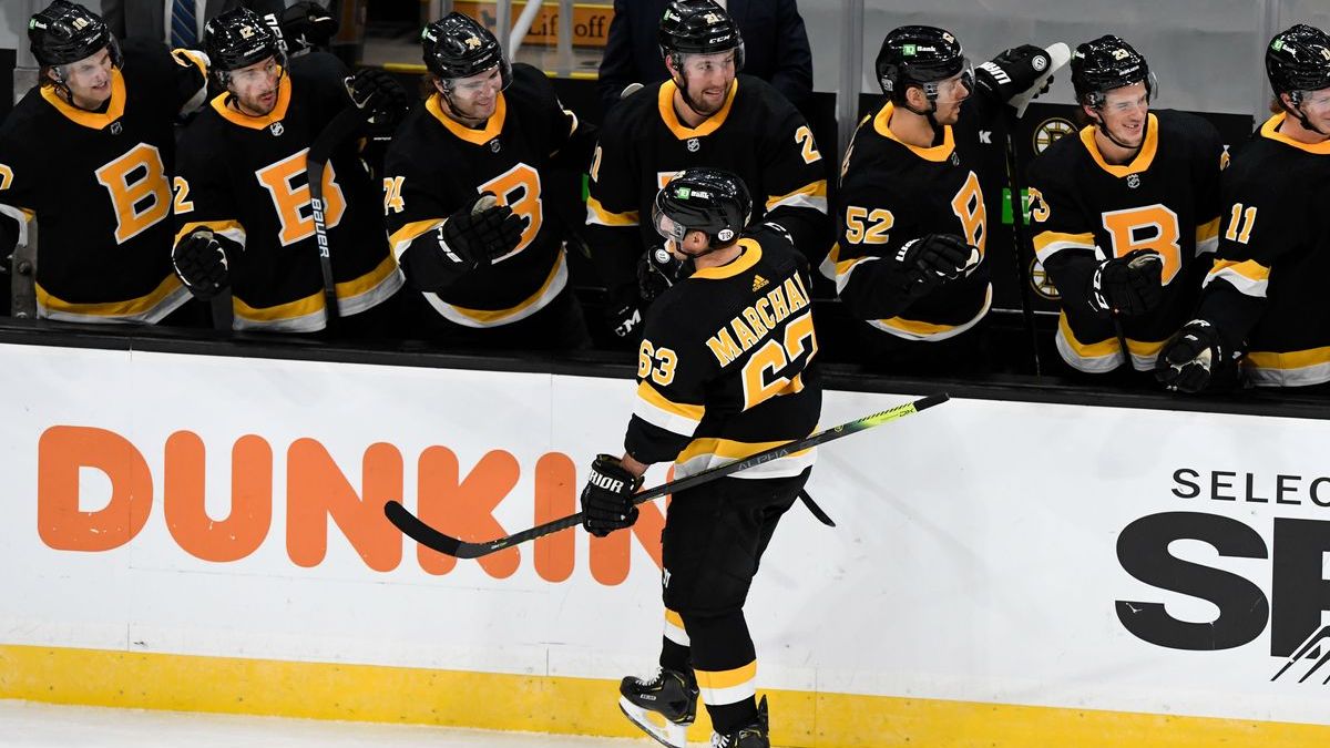 Boston Bruins left wing Brad Marchand